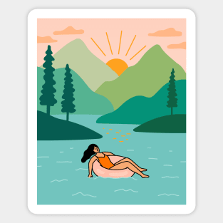Summer Days Sticker